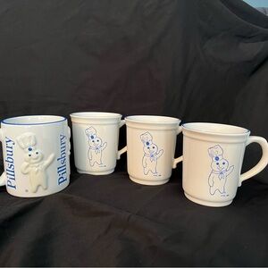 Pillsbury Doughboy Mug Set